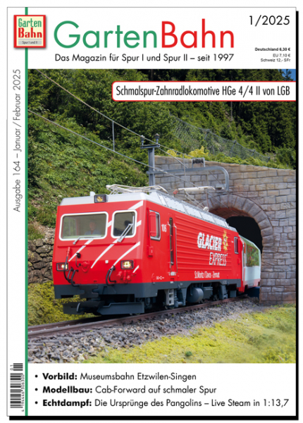 GartenBahn 2025 - Einzelheft